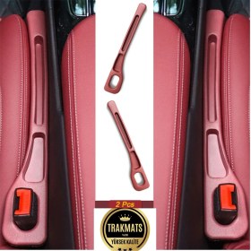 Resim Volkswagen Touareg 2002-2003-2004-2005-2006 Araba Koltuk Kenar Boşluk,organizer,ikili Set Bordo 