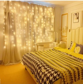 Resim Linarx 8 Fonksiyonlu Peri Perde Led Uzaktan Kumandalı Günışığı Perde Peri Led (3 mt x 3 mt) 