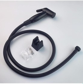 Resim Siyah Taharetmatik Seti - Spiral Plastik Hortum Ve Siyah Renk Erg 