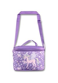 Resim Ümit Çanta Kız Çocuk Beslenme Çantası Thermo Isı Yalıtımlı - Unicorn Pegasus - Lila - 5028 Mor 