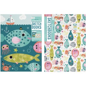 Resim Ooly Doodle Pad Duo 2'li Resim Defteri - Friendly Fish - 3 YAŞ VE ÜZERİ 