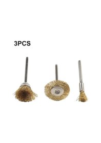 Resim Novahub Fırçalar Uç Seti Bakır Tel Fırçalar Bakır Tel Altın+gümüş 