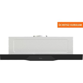 Resim Ferre D036 S Siyah Aspiratör (Ücretsiz Kurulum) 