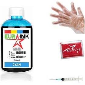 Resim Epson Ecotank L500 Yazıcı Uyumlu Mürekkep Cyan 50 Ml 664 