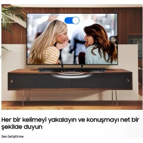 Resim Samsung 370W 3 Boyutlu Çevresel Ses Dts Virtual x & Dolby Audio Game Mode, Derin ve Zengin Bas 3.1 Soundbar 