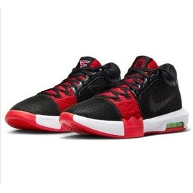 Resim Nike Lebron Witness Vııı Faze Erkek Siyah Basketbol Ayakkabısı Fv0400001 M-102 Siyah 