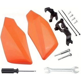 Resim Cloudstore Ktm Exc Xc Sx Sxf Xcf Xcw Excf Smr Off-road Motorcycle Orange-adjani Rüzgarkoruma El Koruyucu 