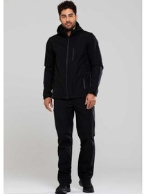 Resim 2As Salah Iı. Softshell Erkek Pantolon Siyah 