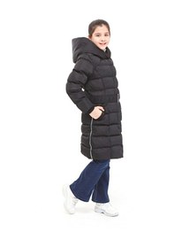 Resim Kız Çocuk Mont 51270 Siyah 