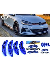 Resim Vw Golf 7 2012- 17.18.19 Janta Uyumlu Mavi 4.lü R Kaliper Kapagı 