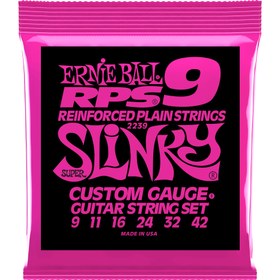 Resim Ernie Ball 2239 RPS-9 Super Slinky Nickel Elektro Gitar Teli (9-42) 