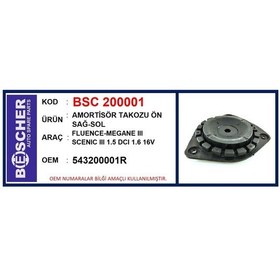 Resim Bsc-200001 - Amortısör Takozu Sag/sol Fluence-megane Iıı-scen 