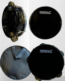 Resim Rhythm Percussion PTAPZ Tef - Ayarlı Pirinç Zilli (Profesyonel - Perküsyon) | Paslanmaz Pirinç Ziller, Ayarlanabilir Deri Tansiyon Mekanizması, Kristal Tizler ve Tok Vuruş Sesi | Uyum: Orkestra ve Ritim Grupları 