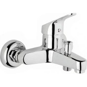 Resim Syronea Krom Mix Banyo Bataryası Aç Kapa Musluk 
