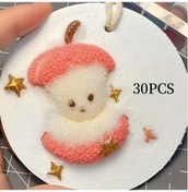 Resim Willowhaven 30 Adet 3d Dairesel Köpük Levha Hayvan Ve Kalp Şekilli Dıy Sanat Malzemeleri 