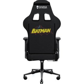 Resim EXVEGA Vesta 2025 Kumaş Oyuncu Koltuğu Siyah Batman Edition 