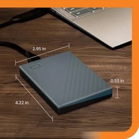 Resim Wd Mobile My Passport Sabit Diski Usb-C 6 Tb ile Çalışır (Mobil Sabit Disk, Parola Koruması, Yedekleme Yazılımı, USB 3.2 Gen 1, 3 Yıl Garanti) Silikon Grisi 