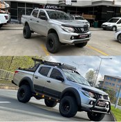 Resim AQM4WD MİTSUBİSHİ L200 ÖN KORUMA DEMİRİ DOUBLE SHARK 
