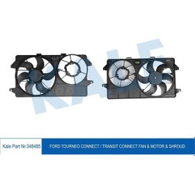Resim KALE 348485 FAN MOTORU TEK MOTOR TRANSIT CONNECT 02- AC 