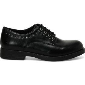 Resim Polaris 324037.Z 4Pr Siyah Kadın Oxford Ayakkabı 