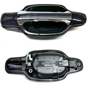 Resim Kapı Açma Kolu D-max 2002-2011 Arka Dış Sol Yarı Krom 