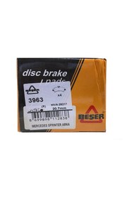 Resim 3963 Arka Fren Balatası Mercedes Sprinter Ii - Crafter Çift Teker 