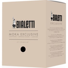 Resim Bialetti Moka Express Excl. Siyah 6 Cup 