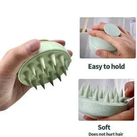 Resim Mena Rise Jouis Duş Tarağı Yumuşak Silikon Saç Yıkama & Saç Derisi Masaj Tarağı 