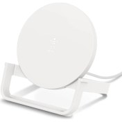 Resim Belkin Boostcharge 10W Kablosuz Şarj Standı - Beyaz 