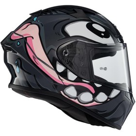 Resim Zeus ZS-826 BK12 Gray Kapalı Kask (Pinlock Dahil) 