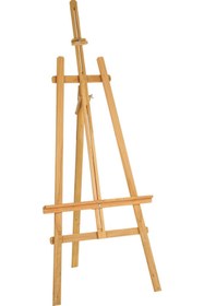 Resim Panda Lüks Naturel Ahşap Çam Şövale 170 Cm 