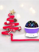 Resim ZERO LAND MTXDPN Dönen Renkli Gökyüzü Projektörlü (233702) Gece Lambası 