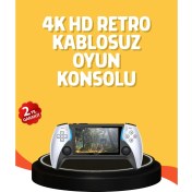 Resim HDMI Çıkışlı Çok Fonksiyonlu Renkli Ekranlı El Konsolu 