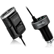 Resim Ktools 2 2 Multi 4 Adet Usb Siyah Araç Şarjı 5.1a 
