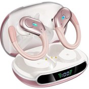 Resim Gül Rengi Altın Kablosuz Kulaklık İçin Bluetooth Kulaklık Su Geçirmez Kulaklıklar Spor Kulaklıkları İphone Android Xiaomi Tws Müzik Kulaklık 