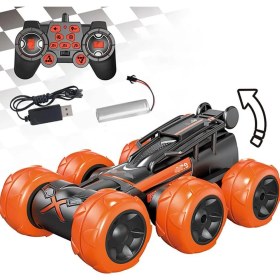Resim Force1 Atomic x Uzaktan Kumandalı Şarjlı Araba Tırmanan 6 Teker Yüksek Kalite Rc Akrobasi Arabası 