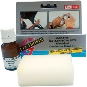 Resim Ugurtekno-Gümüş İletken Boya - Arka Cam Rezistans Tamir Seti 
