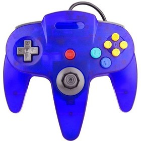 Resim Şeffaf Bu-n64 Mem Denetleyici Usb Retro Kontrolörleri N64 Oyun İçin Klasik N64 Pc Gamepad Joystick Windows Pc Mac Linux Raspberry Pi 3 