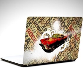 Resim Cadillac Vintage Laptop Sticker 13 İnch (34X24CM) 