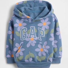 Resim Gap Kız Bebek Relaxed Logo Grafik Sweatshirt - 18-24 Ay 