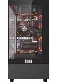 Resim Dragos DRX7218 i5-14400F 16 GB 1 TB NVMe SSD RTX4060 Free Dos Oem Paket Masaüstü Oyuncu Bilgisayarı 
