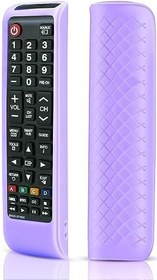 Resim Samsung TV Denetleyicisi için uzaktan kılıf, BN59-01199F Samsung Uzaktan Kumanda için Silikon Uzaktan Kapak, Akıllı TV Uzaktan Cilt Kılıfı Mavi 