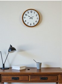 Resim Zentime 36 Cm Turuncu Dekoratif Duvar Saati Diğer 