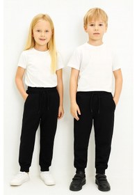 Resim Seabubbles Beli Lastikli Çocuk Jogger Eşofman Altı - Alc St09271 Siyah 