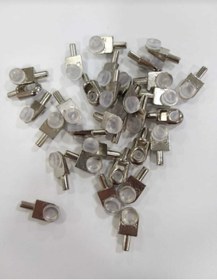 Resim ARON (16 Adet) Volkan Vantuzlu Raf Pimi 5mm Mobilya Cam Ahşap Raf Pim 