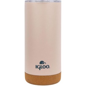 Resim Çelik Mug Termos - Igloo - Cork - 500ml - Bej - 205695 