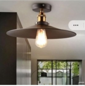 Resim Riolight Retro Tavan Plofonyer Avize Çap: 38Cm 