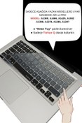 Resim Mcstorey Macbook Air Pro Klavye Koruyucu (TÜRKÇE Q) Ombre (ESKİ USB’Lİ MODEL 2008/2017 YILI) Ile Uyumlu 