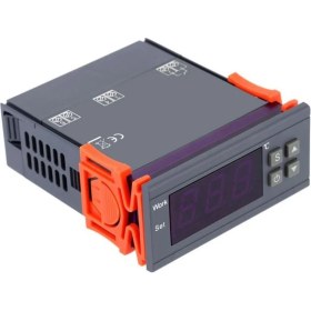 Resim Normadia Dijital Termostat 10A 220V 0.1°c Hassasiyet Kuluçka MH-1210W THR257 