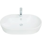 Resim Creavit Tp172 Set Üstü Lavabo 45 x 70 CM Beyaz 